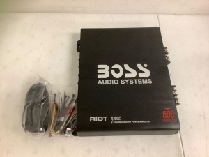 Boss Audio Systems, Riot R3002 Power Amplifier, E-Commerce Return