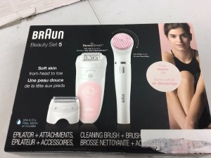 Braun Beauty Set, Brush Powers up, Shaver is Untested