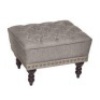 Pier1 Performance Chas Ottoman in Tweed Gray. New