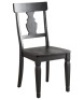 Lot of (1) Pier1 Bradding Dining Chair in Black. Appears New