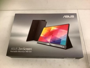 Asus ZenScreen Portable Moniter, Powers Up, Appears New