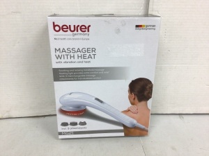 Beurer Massager w/ Heat, Powers Up, E-Commerce Return