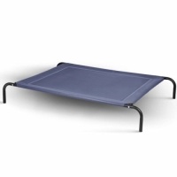 Large Indoor Outdoor Camping Steel Frame Elevated Pet Cot Mat-XL