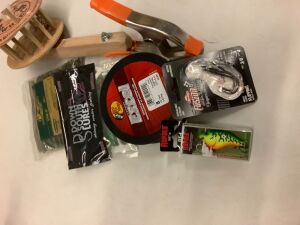 Lot of (6) Misc. Fishing Lures and Supplies