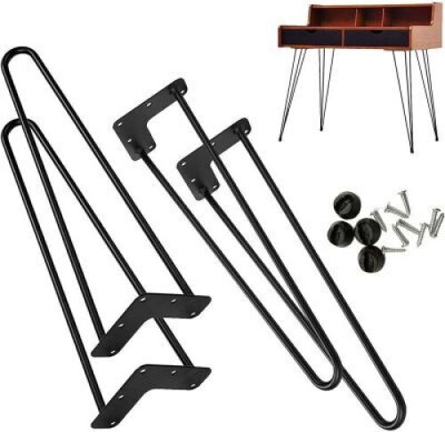 Lot of (4) 28" Hairpin Table Legs, Set of 4&nbsp;