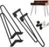 Lot of (4) 28" Hairpin Table Legs, Set of 4&nbsp;
