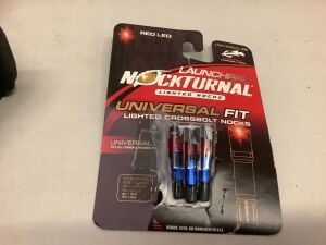 Nockturnal Lighted Nocks, Red light, Universal Fit, Ecommerce Return