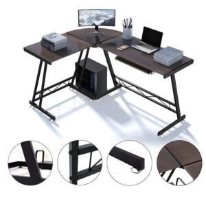 Odema L-Shaped Interchangeable Gaming Desk 