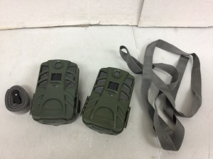 Lot of (2) Trail Cameras, Untested, E-Commerce Return