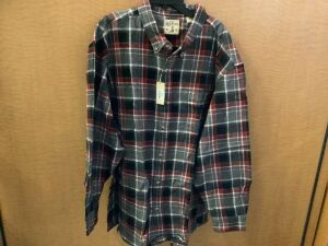 Red Head Men's Flannel, 4XL, Appears New