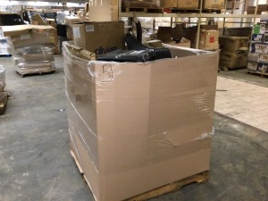 Unsorted and Untouched Pallet of AMZN Returns. SEE PICTURES. This is a pallet straight off a truck