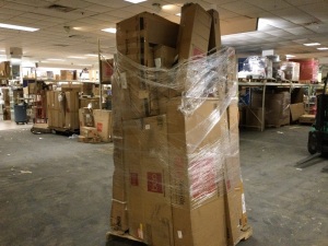 Untouched and Unsorted Pallet of BCP Returns. SEE PICTURES. Lots fo Umbrellas!! Great for Resale