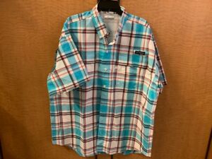 Columbia Men's Vented Shirt, XL, Appears New