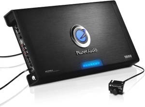 Planet Audio AC1800.5 5 Channel Car Amplifier - 1800 Watts, Full Range, Class A/B, 2-4 Ohm Stable, Mosfet Power Supply, Bridgeable. Appears New