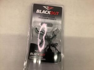 Black Out 4 Finger Release, Appears New