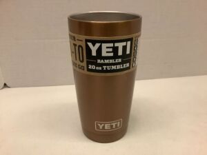 Yeti Rambler 20oz Tumbler, Missing Lid, Appears New