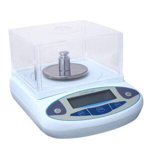 SEAAN Lab Analytical Balance Scale 0.001g Digital Laboratory Analytical Weight Scale Balance Electronic Precision Scale Jewelry Scale (300/0.001g) - Appears New