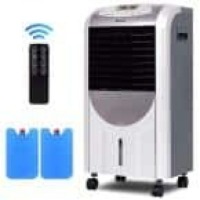 215 CFM 3-Speed Portable Evaporative Cooler Fan and Heater Humidifier with Washable Filter Remote Control