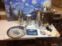4-Gallon home Distilling Items. Appears Unused. Unknown Condition