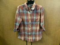 Natural Reflections Women's Plaid Shirt, Medium, Appears New