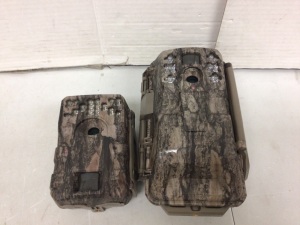 Lot of (2) Trail Cameras, Untested, E-Commerce Return