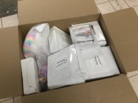 Unicorn Birthday Party Lot - (12) Birthday Boxes w/ Cups, Plates & Pi&ntilde;ata & Girls Hair Tie Kit. Appears New