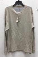 RedHead Mens Henley, M, New