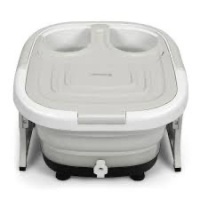 Foldable Foot Spa Bath Motorized Massager w/ Bubble Heat Light Stress Relief