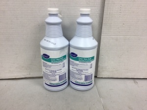Lot of (2) Diversey Crew Non Acid Disinfectant Cleaners, Appears New