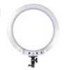 19" LED Ring Light - Dimmable, 5500K, For SmartPhone/Camera w/ Light Stand. E-Commerce Return. Powers On, Not Tested Further. Appears New
