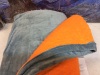 Panda dady 5' x 6' Weighted Blanket, Orange & Gray. E-Commerce Return. Appears New. 