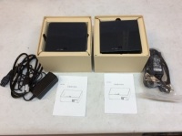 (2) Mini Desktop Computers, Dual Band WiFi, HDMI&VGA Ports, Fanless Mini PC. E-Commerce Return. Untested/Condition Unknown.&nbsp;