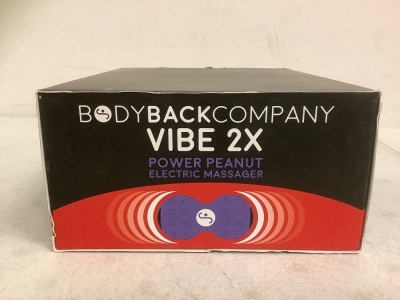 BodyBack Company Vibe 2X Power Peanut, Powers Up, Appears New