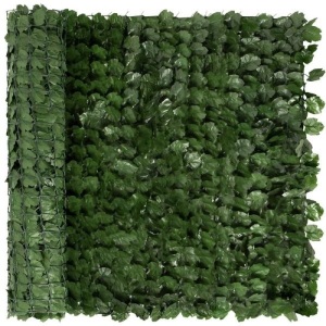 Outdoor Faux Ivy Privacy Screen Fence. Appears New