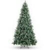 6'&nbsp;Pre-Decorated Christmas Tree w/ Pine Cones, Flocked Branch Tips
