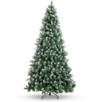 6'&nbsp;Pre-Decorated Christmas Tree w/ Pine Cones, Flocked Branch Tips