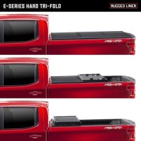 Rugged Liner E-Series Hard Folding Truck Bed Tonneau Cover Fits 2016-2021 Toyota Tacoma 6' 2" Bed&nbsp;