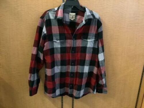 Red Head Men's Flannel, Large, Appears New