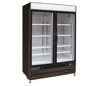 Maxx Cold MXM2-48RBHC 54" Double Door Merchandiser Refrigerator, Free Standing, 48 Cu. Ft. New Scratch & Dent