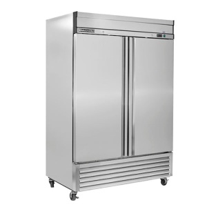 Maxx Cold MXSR-49FDHC Reach-In Refrigerator, Double Door, Bottom Mount. New Scratch & Dent, Missing One Wheel