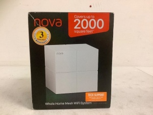 Nova Whole Home Mesh Wifi System, Powers Up, E-Commerce Return