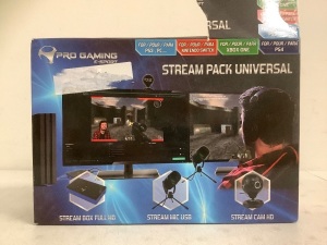 Pro Gaming Stream Pack Universal, Powers Up, Appears New