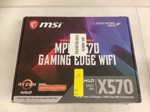 MSI AMD Ryzen MPG X570 Motherboard, E-Commerce Return