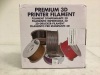 3D Printer Filament, Appears New