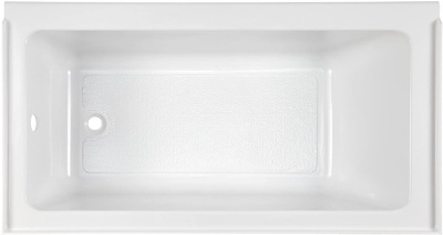 (1) 60" Tub Shower Back Wall ), (1) 60" A2 Shower Side Wall Set, & (1)  60 x 30" Integral Apron Bathtub-Left Drain, Arctic White. Appears New. 