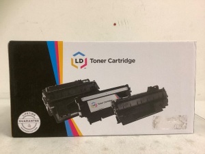 LD Toner Cartridge, Black, Appears new