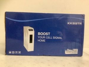 KKBSTR Cell Signal Booster, Powers Up, Appears New, Retail 177.00