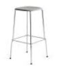 Lot of (2) HAY Soft Edge Bar Stool High Chromed Base&nbsp;