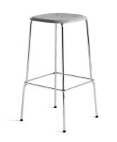 Lot of (2) HAY Soft Edge Bar Stool High Chromed Base&nbsp;