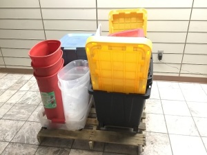 Lot of Storage Containers. Various Sizes & Applications. See Pics. Unknown Condition. Some May Be Missing Parts/Lids. 